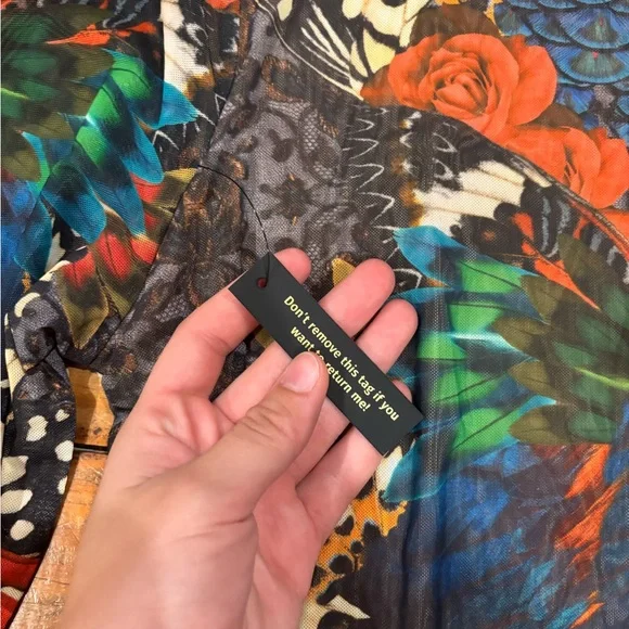 (807) +NWT AFRM DRESS - Picture 5 of 9